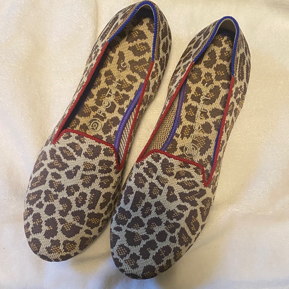 Rothy’s The Loafer mocha spot flats